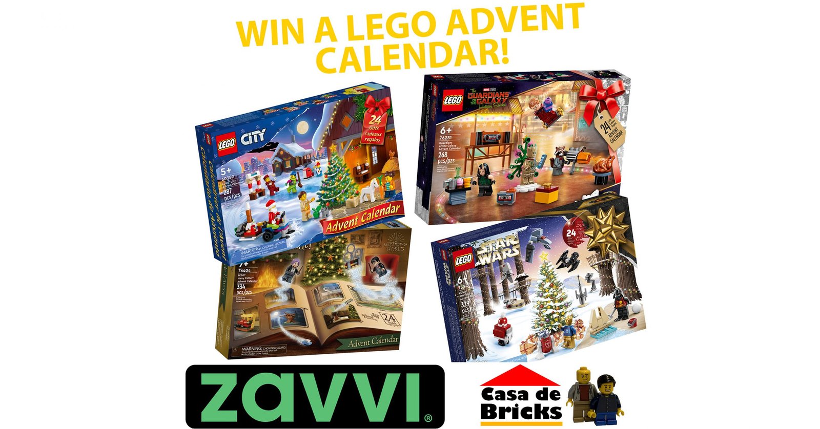 Win 2022 LEGO Advent Calendars! Casa De Bricks